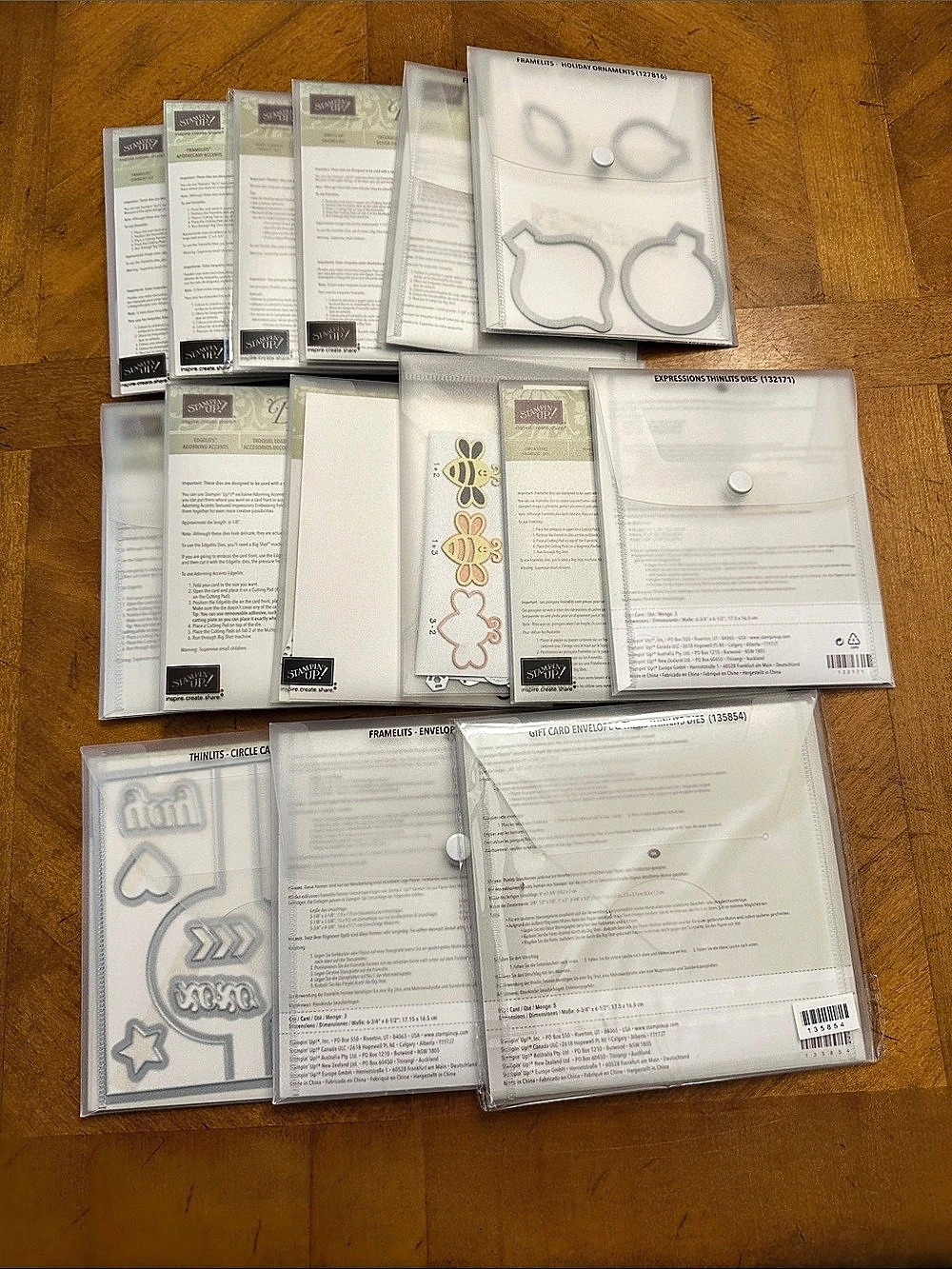 Stampin' Up! Framelits and Thinlits Die Lot Craft Bundle